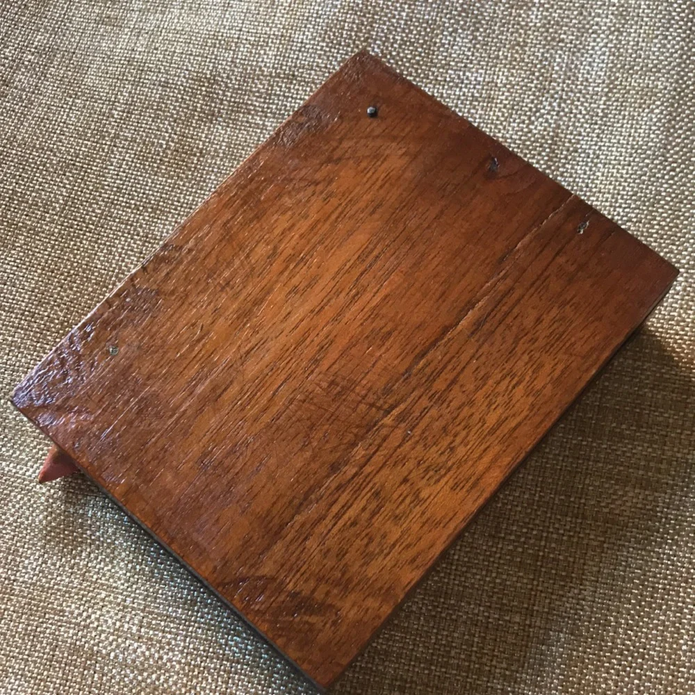 Honduras hand carved memo/note pad from 1980s
